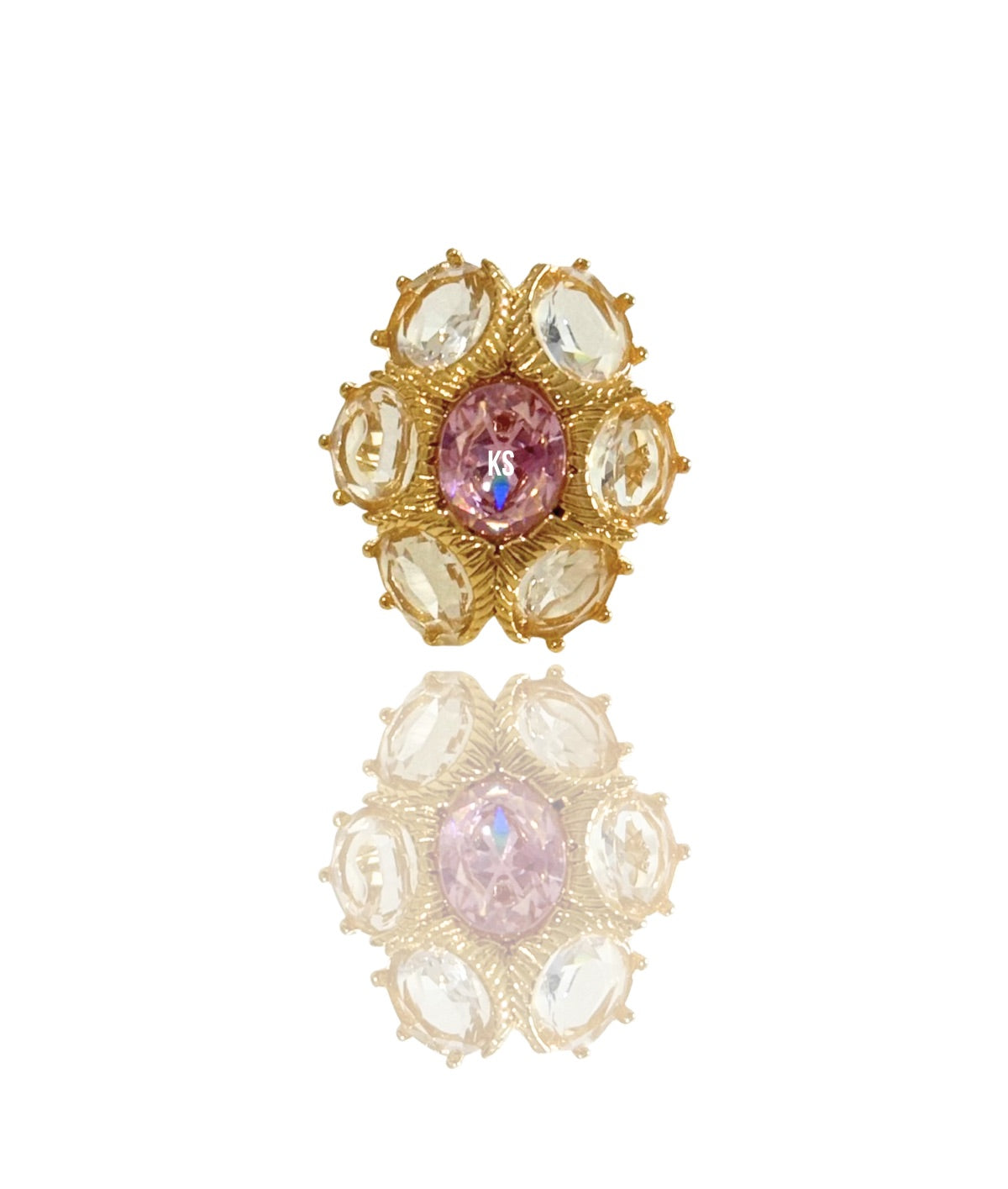 ANILLO CIELO DE CRISTAL