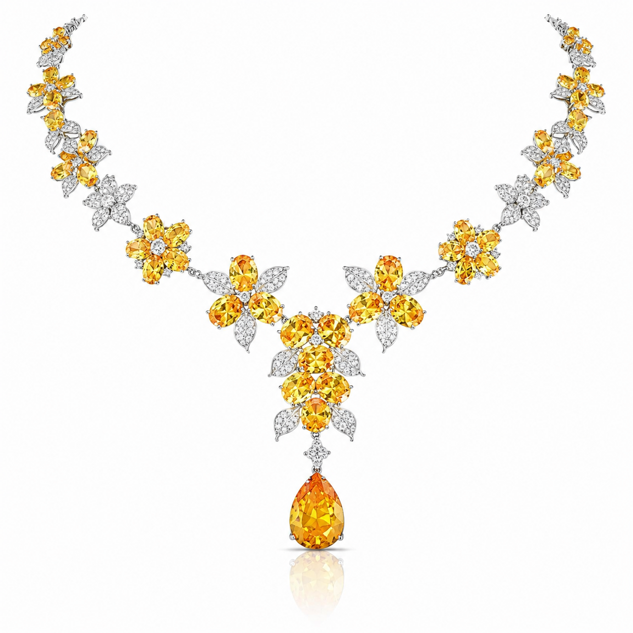 Collar flor