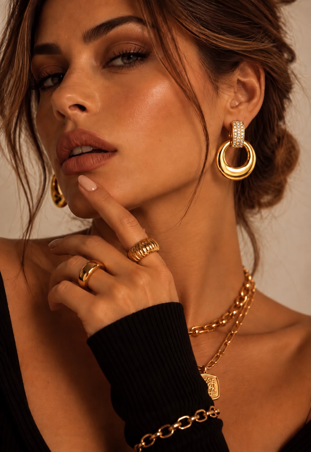Pendientes diosa