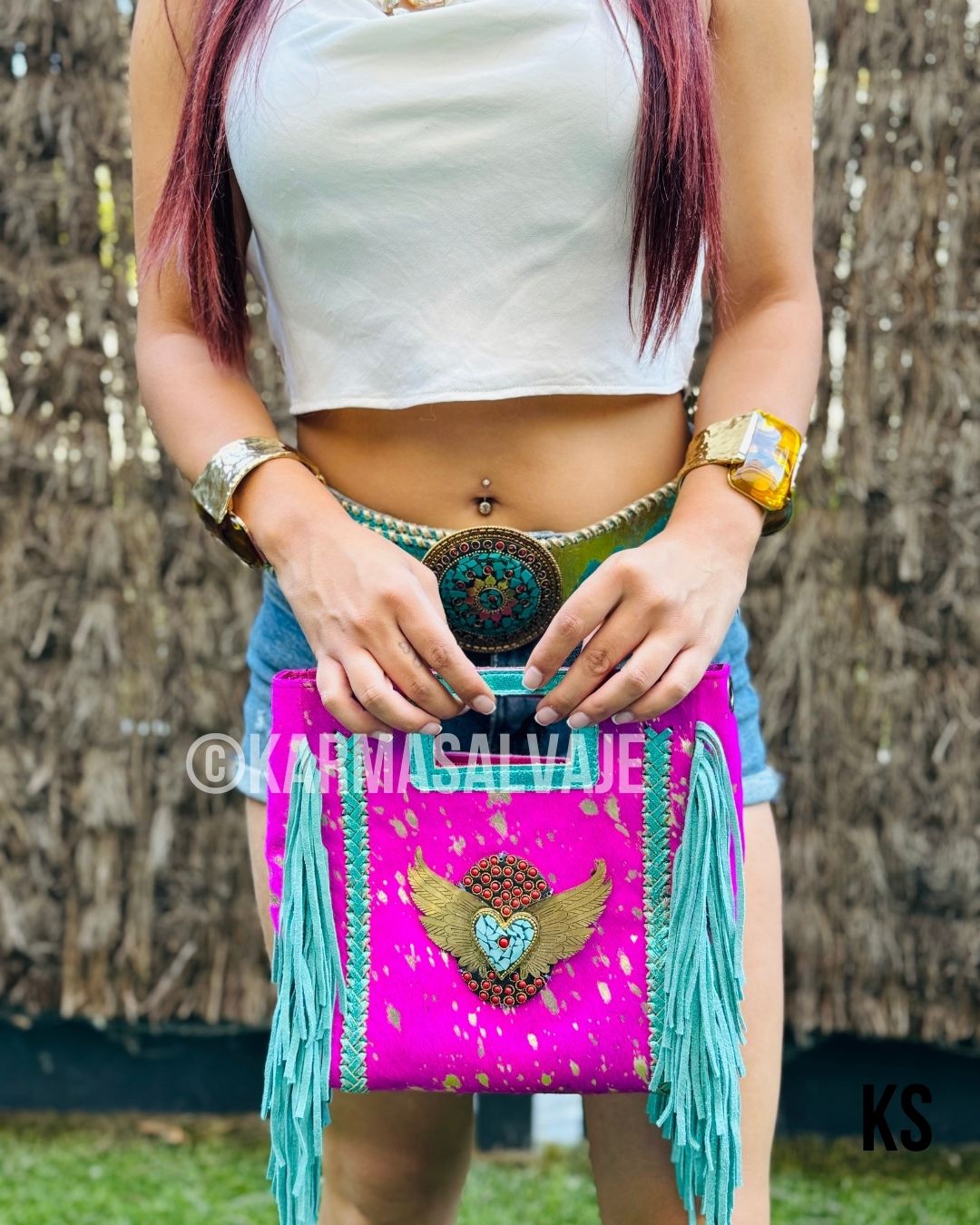 BOLSO CORAZÓN SALVAJE