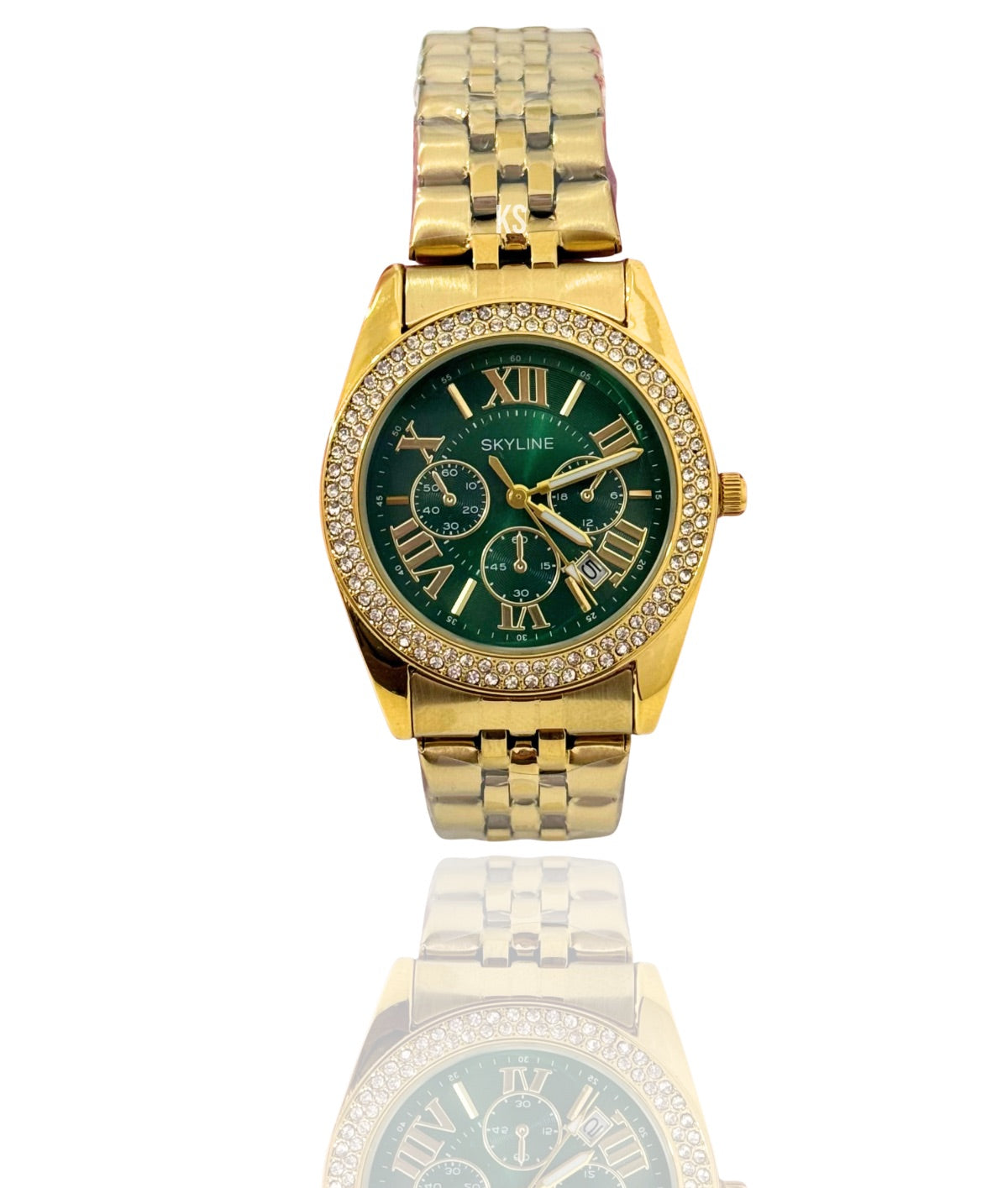 RELOJ PRINCESS VERDE ESMERALDA