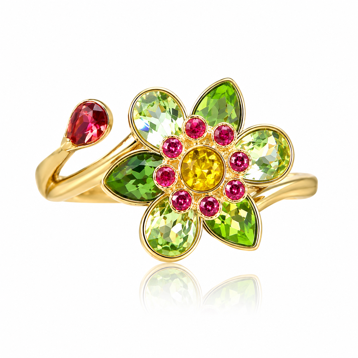 Anillo flor