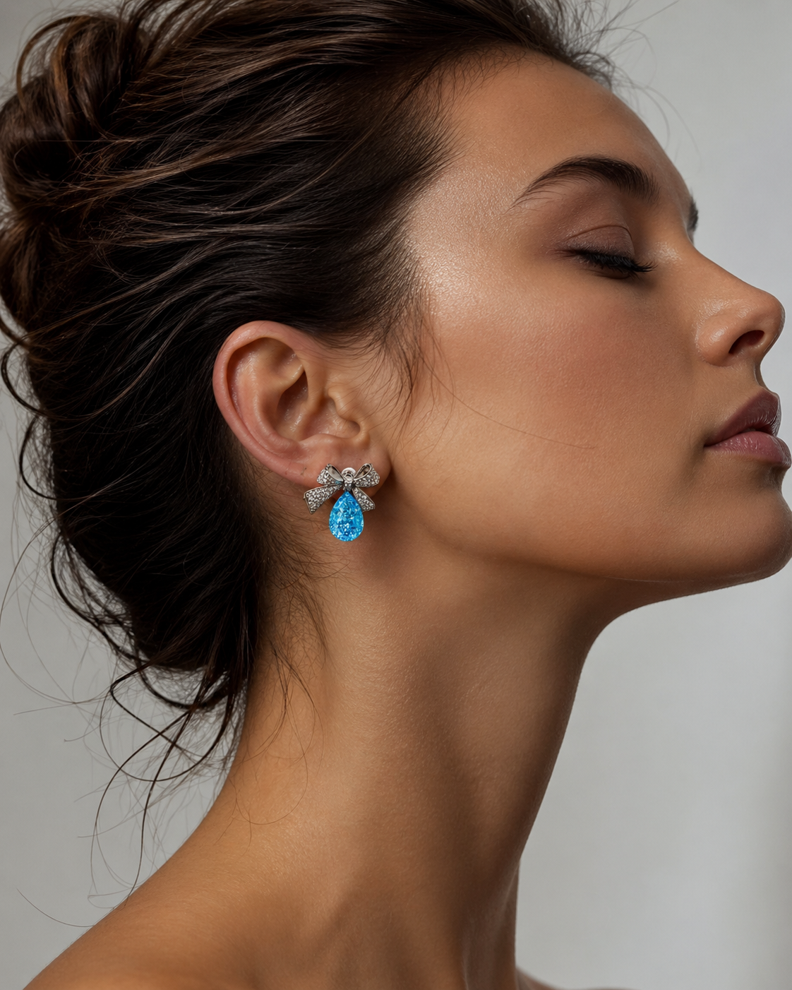 Pendientes lazo