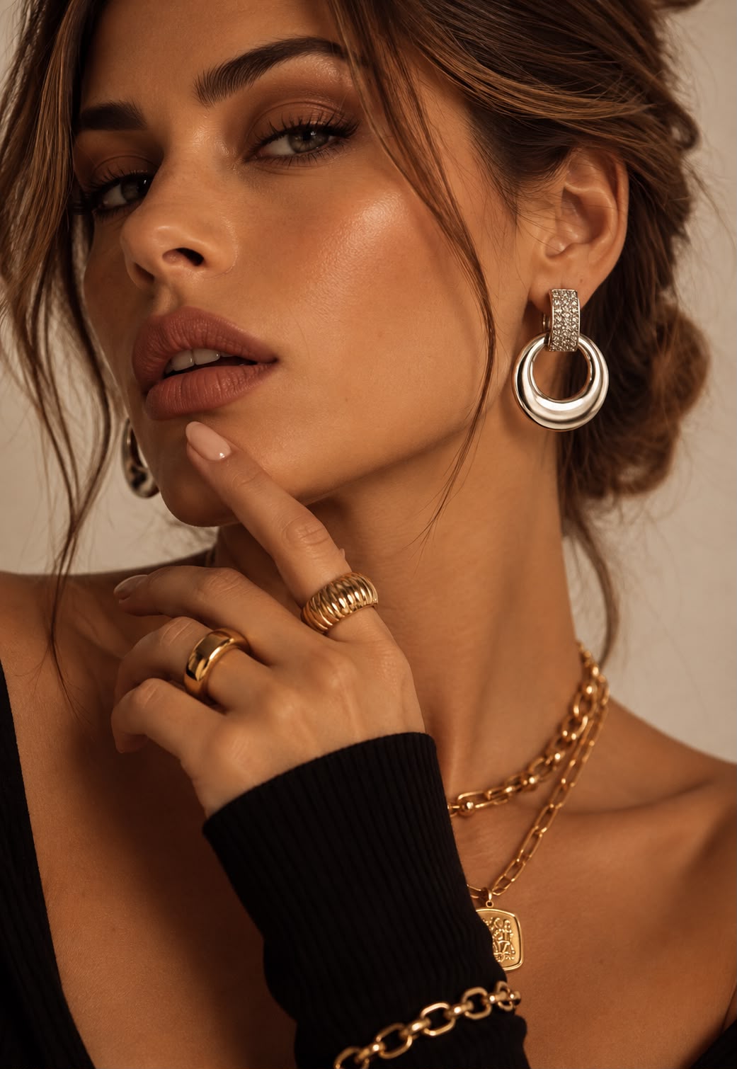 Pendientes diosa