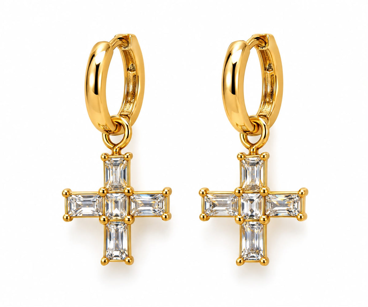 Pendientes Cruz