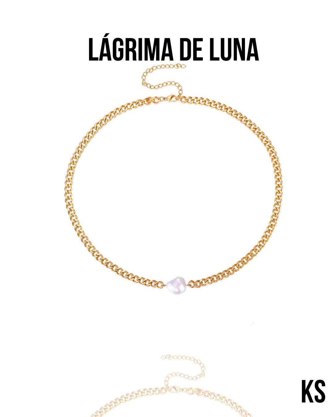 COLLAR LÁGRIMA DE LUNA