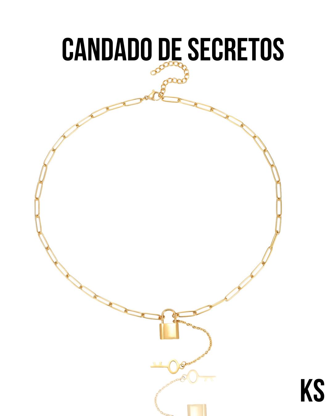 COLLAR CANDADO DE SECRETOS